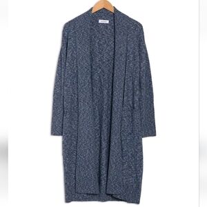 NAADAM Cotton Cashmere Blue Long Cardigan Size M